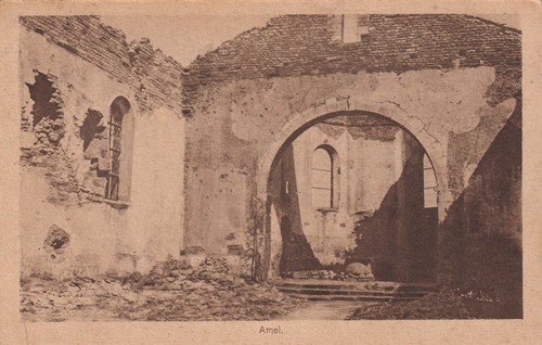 Cartolina belgio amel ww1 - -,