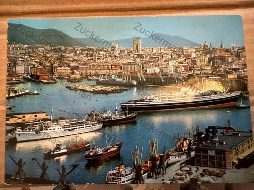 Cartolina genova panorama - cartolina,