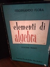 ELEMENTI DI ALGEBRA -