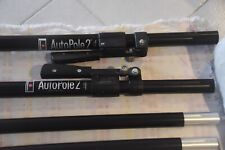 Fondali fotografici in carta bianco e nero con autopool Manfrotto per sala posa