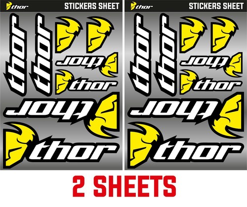 Thor racing sticker sheet - thor,