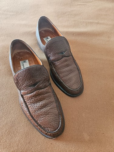 Moreschi made italy brown - made, in