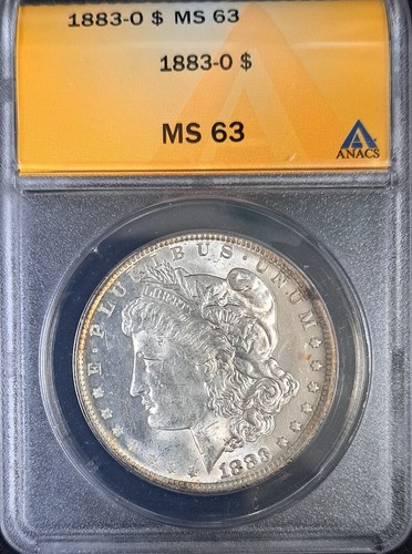 1883 dollaro morgan 63 - dollaro, ms-63