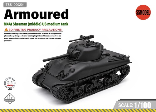 Ssmodel 100 m4a1 sherman - 1/100,