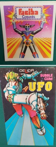 Adesivi tipo ufo robot anni - tipo,