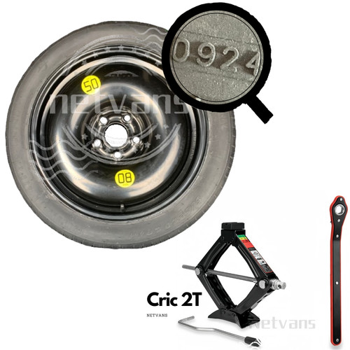 Ruotino scorta 125 70r18 - ruotino, di