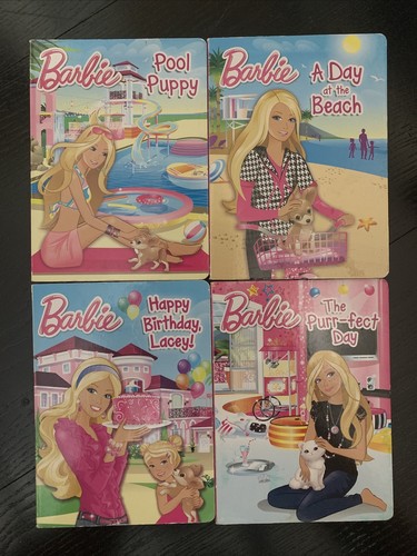 Barbie board books - books, pool