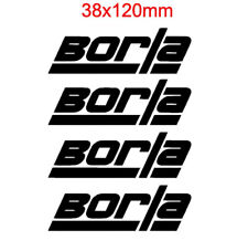 4 STICKERS  FORD MUSTANG BORLA