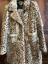 Pelliccia Lapin Leopardata ( Pelo Vero ). Marca: BEA. Taglia 42/44 Italiana