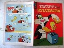 TWEETY AND SYLVESTER  - GOLD KEY  3 DEL 1966 - FUMETTO ORIGINALE AMERICANO