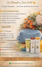 Set benefico Just 2026: Crema