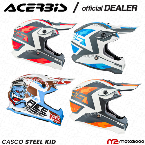 Casco steel kid acerbis - casco,