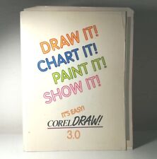 DRAW IT! CHART IT! PAINT IT! SHOW IT! IT'S EASY! CORELDRAW! ISTRUZIONI851 - 950 