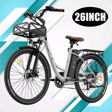 Bicicletta elettrica 26 pollici 250W city bike donna/uomo Pedelec bicicletta 20.3AH