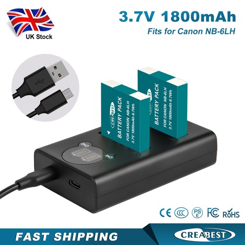 Batteria 6lh - 2x, nb-6lh