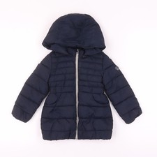 Giubbotto imbottito blu Mayoral bambina, taglia 4, cappotto invernale con cappuccio