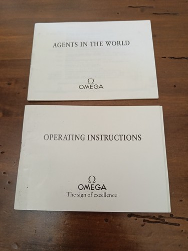 Omega booklets speedmaster 861 - omega,