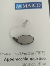 Apparecchio acustico MAICO Bit 502 RITE come NUOVO spedizione GRATIS