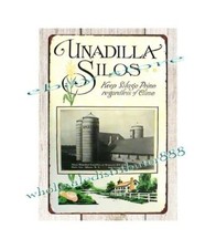 Insegna latta metallo UNADILLA