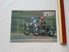 Honda CB 500 Four K2 1975 depliant ITALIANO moto originale epoca brochure
