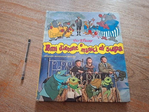 Libro vintage walt disney pomi - libro,