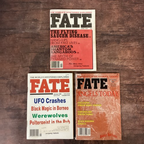 Lot fate magazine ufos - of, 3