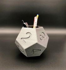 Portapenne D&D dodecaedro D12