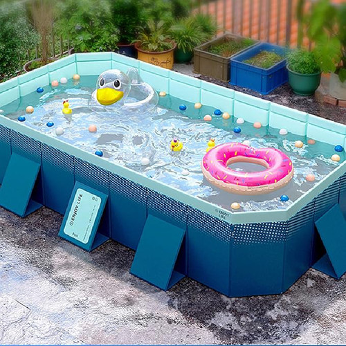Piscina pieghevole oversize - piscina,