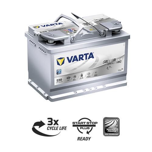 Batteria auto varta 70ah - varta, e39