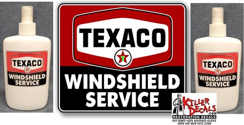 Texaco decal - 9",