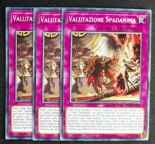 Set 3 Carte : VALUTAZIONE SPADANIMA Comune in Italiano BODE-IT072 YUGIOH