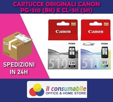 CANON PG510 + CL511 ORIGINALI