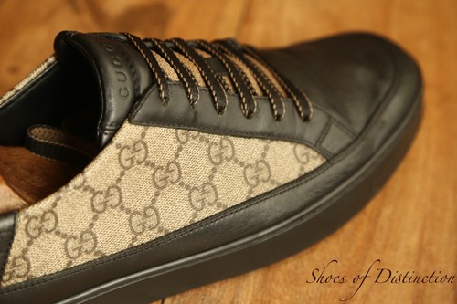 Gucci monogram nero pelle - gg,