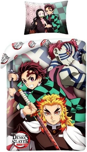 Demon slayer set letto singolo - demon,