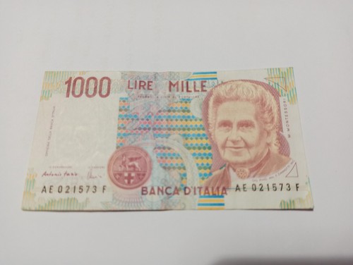 Mille lire montessori - lire,