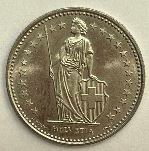 Monete circolanti svizzera 2 - svizzera, 1/2
