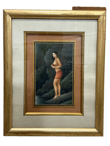 Dipinto semi nudo donna - dipinto,