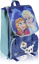 Disney Zaino Scuola Frozen Azzurro,Zaino per Bambine 40x28x14 cm. Espandibile