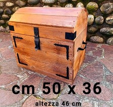 Baule forziere legno - forziere, in
