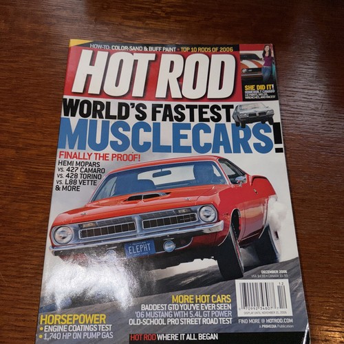 Hot rod dec 2006 muscle - rod, dec/2006/muscle