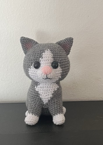 Gatto amigurumi uncinetto - gatto,