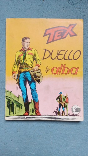 Tex duello all alba - tex, n°59"duello