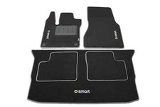 Tappeti Moquette + baule Smart ForFour W453 dal 2014-,EQ dal 2019- 10 GRIGIO 