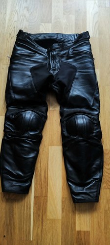 Pantaloni moto pelle uomo