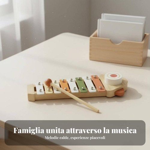 Xilofono legno per - xilofono, bambini