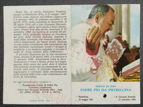 Santino benedetto padre pio - benedetto,