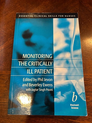 Monitoring the critically - monitoring, ill