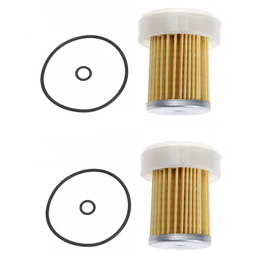 2xfiltro carburante con - con, o-ring
