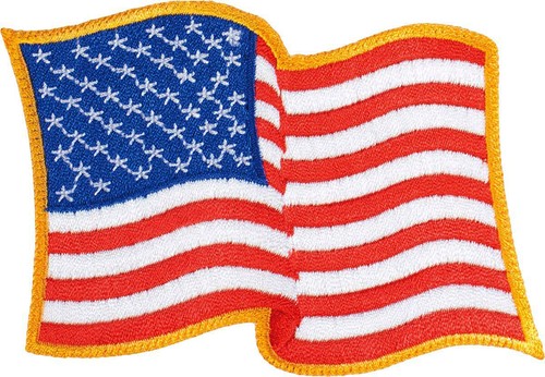 Patch bandiera americana usa - patch,