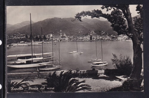Cartolina rapallo poesia del - cartolina,